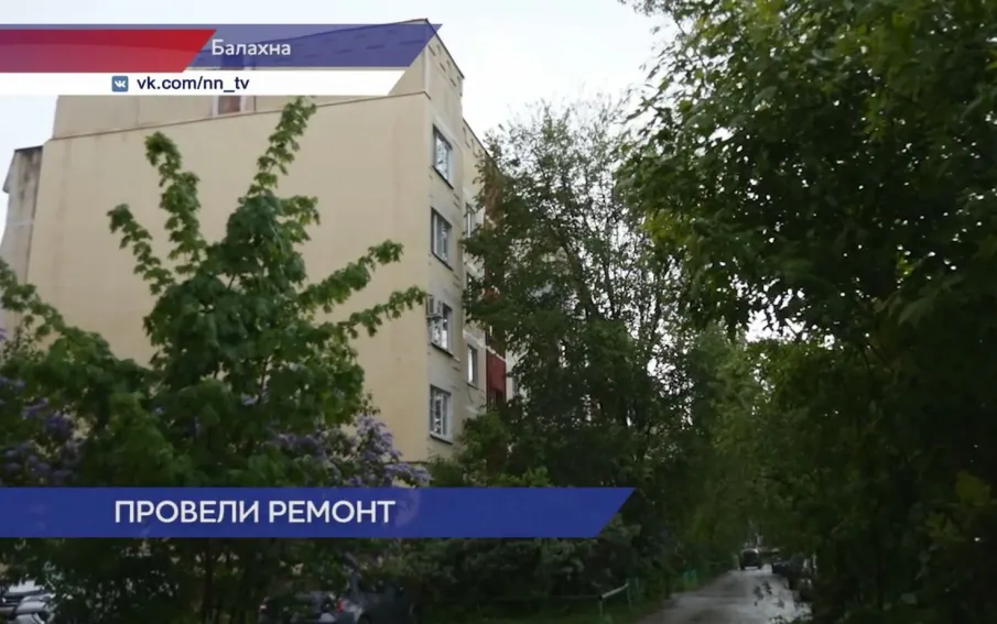 Подъезд многоквартирного дома в Балахне отремонтировали после жалобы жителя